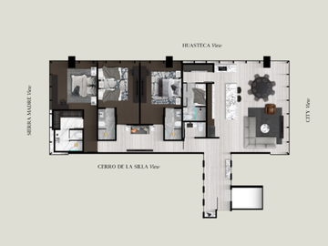 DEPARTAMENTOS EN VENTA HALO TOWER  LLAVE EN MANO, CENTRITO VALLE