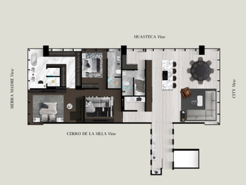 DEPARTAMENTOS EN VENTA HALO TOWER  LLAVE EN MANO, CENTRITO VALLE