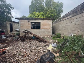 Terreno con construcción en venta Merida, Yucatan.