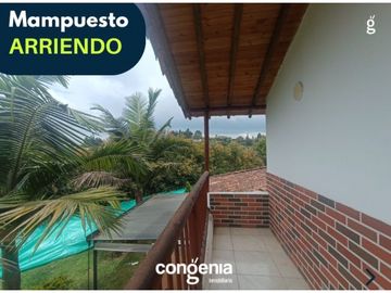 Finca en Arriendo- Mampuesto