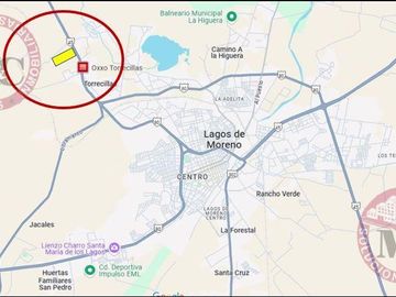 Venta de Terreno, Lagos de Moreno, Jalisco, uso suelo mixto. Salida a Aguascalientes.