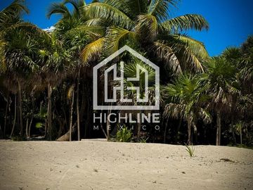 VILLA EN VENTA EN TULUM FRENTE A A LA PLAYA CON ALBERCA ROI EXCLUSIVA AMUEBLADA Y EQUIPADA