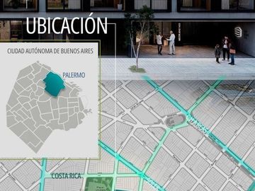 VENTA DEPTO 2 AMBIENTES EN PALERMO FULL AMENITIES