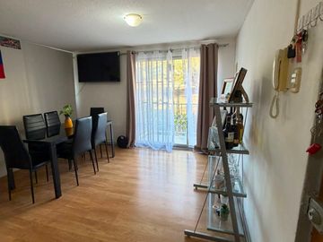 VENTA DEPTO 2D VILLA ALEMANA BARRIO RESIDENCIAL Y BALCÓN