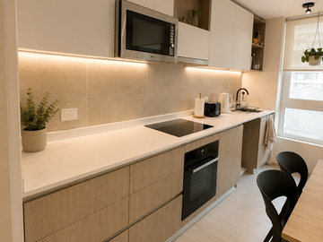 SE ARRIENDA MODERNO DEPARTAMENTO 2D 2B