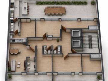 2 ambientes en venta en Mataderos