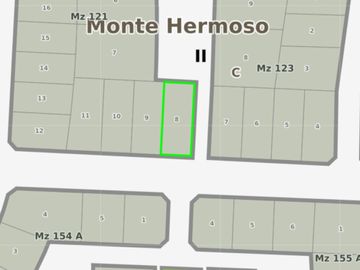 VENTA LOTE AVD SANSOT Y EL GAVILAN - MONTE HERMOSO