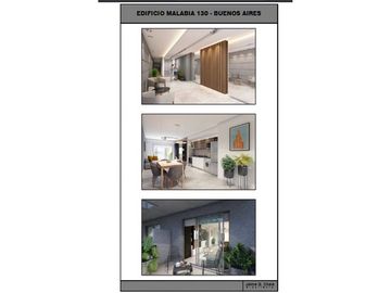 Venta departamento monoambiente balcon aterrazado