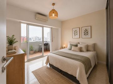VENTA DEPTO 2 AMB DE 60 M2 CON  BALCÓN CORRIDO