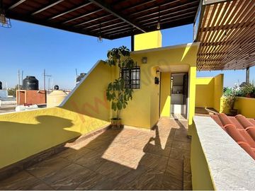 Casa en Venta en Privada Arboledas de Jacarandas, en San Luis Potosí, casa con roof garden