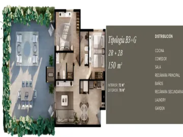 Departamento en venta en Nueva Fortaleza, Santa Catarina, Nuevo León