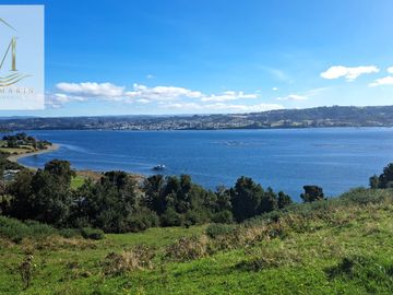 Se vende 12,47 Hectáreas orilla de playa vista al Canal Dalcahue Isla Quinchao Chiloé