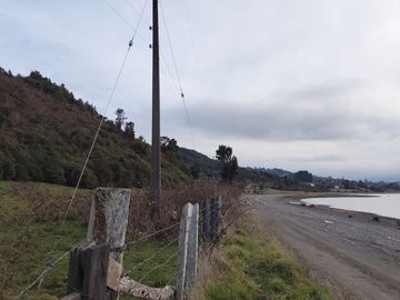 Se vende 12,47 Hectáreas orilla de playa vista al Canal Dalcahue Isla Quinchao Chiloé