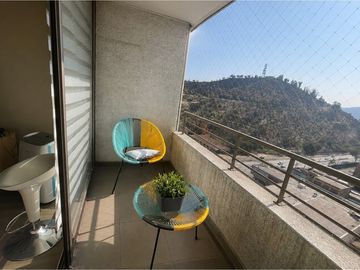 Arriendo 2D2B1E + Bod. Metro Cerro Blanco
