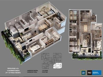 CASANOVA 5- A ESTRENAR! UNICO DEPTO 3D 3B, BALCÓN Y ASADOR PROPIO pileta! Seguridad