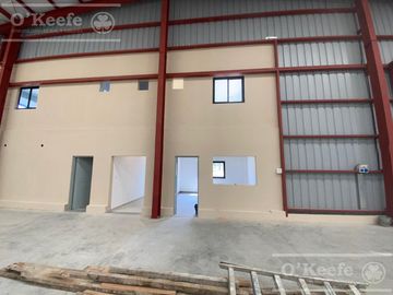 ALQUILER GALPÓN A ESTRENAR DE 1200 M2 EN PARQUE INDUSTRIAL PLATANOS
