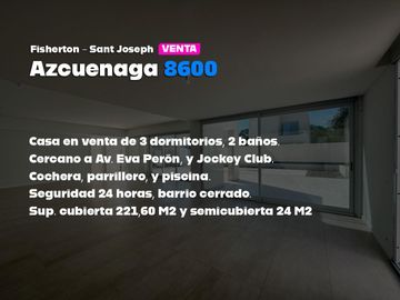Casa 3 dormitorios en venta en Fisherton