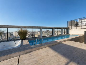 2 ambientes en Alquiler - Piso 14 con gran terraza y full amenities - Villa Urquiza