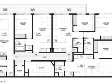 Departamento de dos ambientes en Caballito a estrenar con amenities