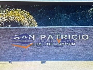 Lote en venta en Club de Campo San Patricio  ,Francisco  Alvarez,Moreno