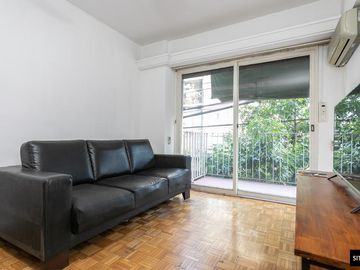 Departamento un dormitorio balcón al frente cocina separada en Palermo