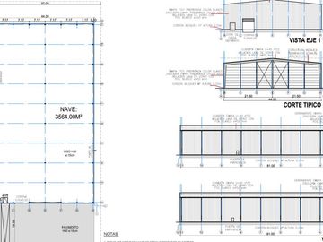 Nave Industrial de 3600 m2 - Exaltacion De La Cruz
