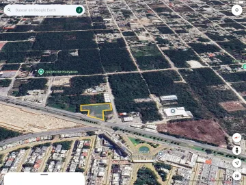 Terreno comercial, avenida Huayacan 6000 mts