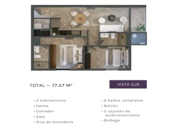 Departamento en venta en La Banda, Santa Catarina, Nuevo León