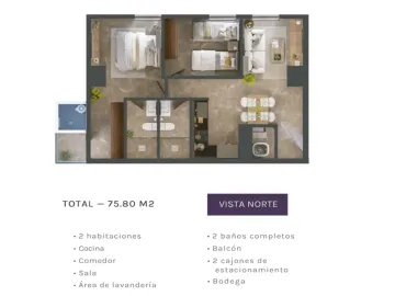 Departamento en venta en La Banda, Santa Catarina, Nuevo León