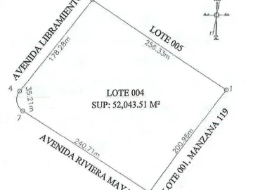 EXCELENTE MAGNO LOTE DE TERRENO DE 5.2 HAS CON MUY BUENA UBICACIÓN UBICADO EN PLAYA DEL CARMEN, MPIO DE SOLIDARIDAD EN QUINTANA ROO, MEXICO