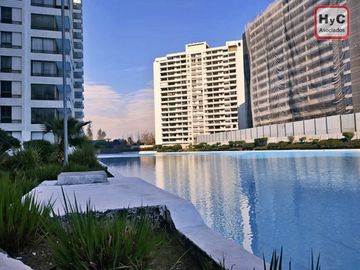 Arriendo 1D y 1B en Macul con vista a cordillera y laguna