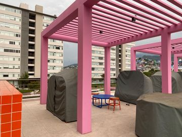 RENTA Departamento AMUEBLADO de 30 m2 - VITANT GARZA SADA BY BE GRAND en Monterrey - ZONA CONTRY