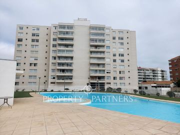 Departamento Amoblado año corrido segunda linea Avenida del mar