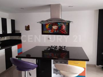 SE RENTA APARTAMENTO TIPO LOFT AMOBLADO EN EL POBLADO