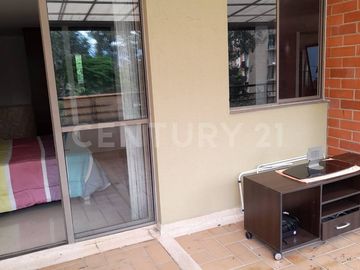 SE RENTA APARTAMENTO TIPO LOFT AMOBLADO EN EL POBLADO