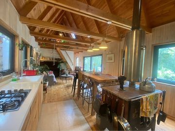 Casa en el bosque en Venta 3D en Pucón