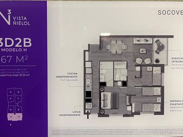 Nuevo Dpto 3D2B Sin Comisión Vista Ñielol Socovesa