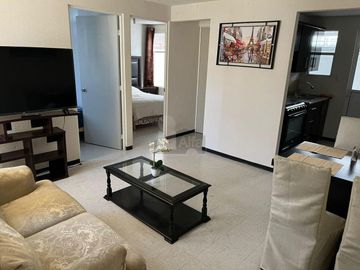 Departamento Amueblado en Renta en Los Héroes Leon, León, Gto. Equipado y  patio amplio con lavadora