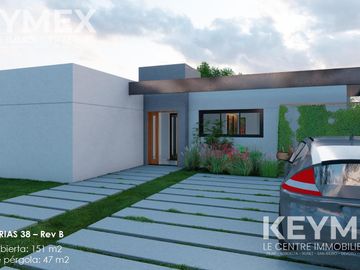 Venta de Casa a terminar en Barrio Los Cardales sobre lote de 1100m2