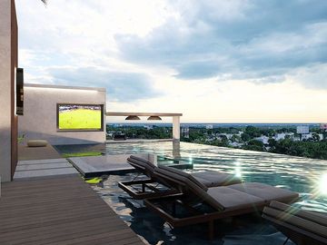 1 Recámara a Estrenar| Puerto Morelos | Departamento