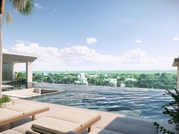 1 Recámara a Estrenar| Puerto Morelos | Departamento