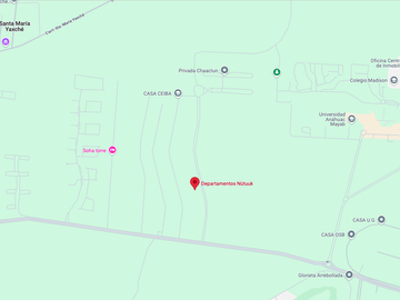 Departamento Amueblado en Planta Baja en Renta en NÜTUUK al norte de Mérida