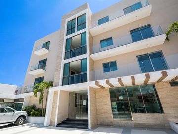 DEPARTAMENTO AMUEBLADO 1 REC 1 BAÑO 47M2  EN RENTA EN PLAYA DEL CARMEN CON ALBERCA