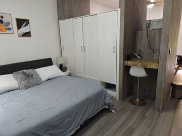 DEPARTAMENTO AMUEBLADO 1 REC 1 BAÑO 47M2  EN RENTA EN PLAYA DEL CARMEN CON ALBERCA