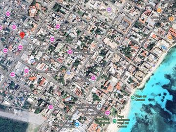 DEPARTAMENTO AMUEBLADO 1 REC 1 BAÑO 47M2  EN RENTA EN PLAYA DEL CARMEN CON ALBERCA