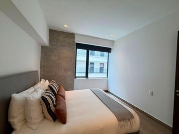 Departamento en renta en Roma Norte, amenidades, seguridad, todo incluido tipo hotel