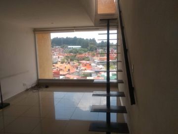 Estupendo depto con roof garden se renta en Palmerales Cuajimalpa
