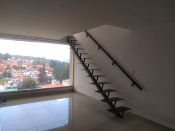 Estupendo depto con roof garden se renta en Palmerales Cuajimalpa