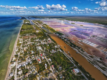Terreno en venta en San Crisanto, Yucatán a la orilla de la playa