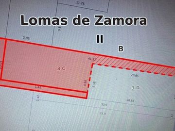 LOTE EN VENTA EN LOMAS DE ZAMORA